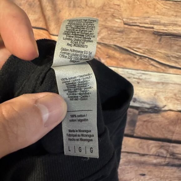 Boxcar Farms Portales NM L T-Shirt Peace Love Zia Sun  Farm Flag Double Sided - Picture 8 of 8